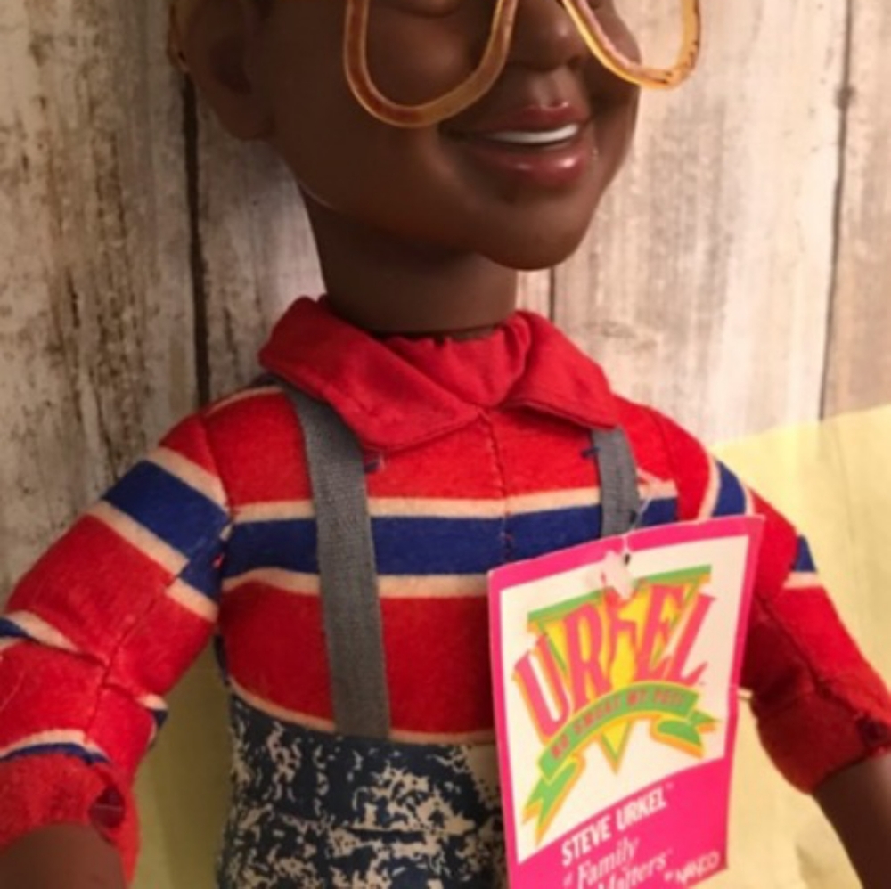 1991 Steve Urkel doll NWT - Picture 2 of 7